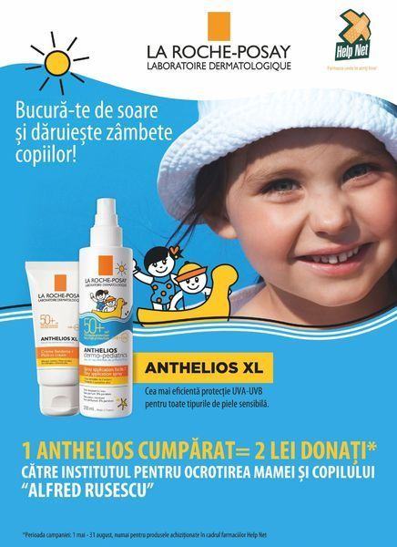 Daruieste Zambete Copiilor alaturi de La Roche-Posay si Farmaciile Help Net